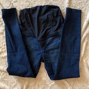 Isabel Maternity Dark Blue Skinny Jeans